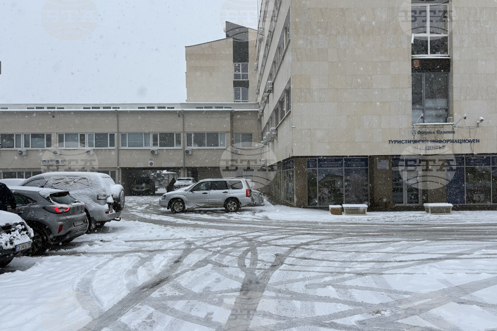 Самоков - зимна обстановка