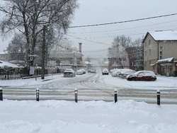 Самоков - зимна обстановка