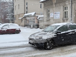 Самоков - зимна обстановка