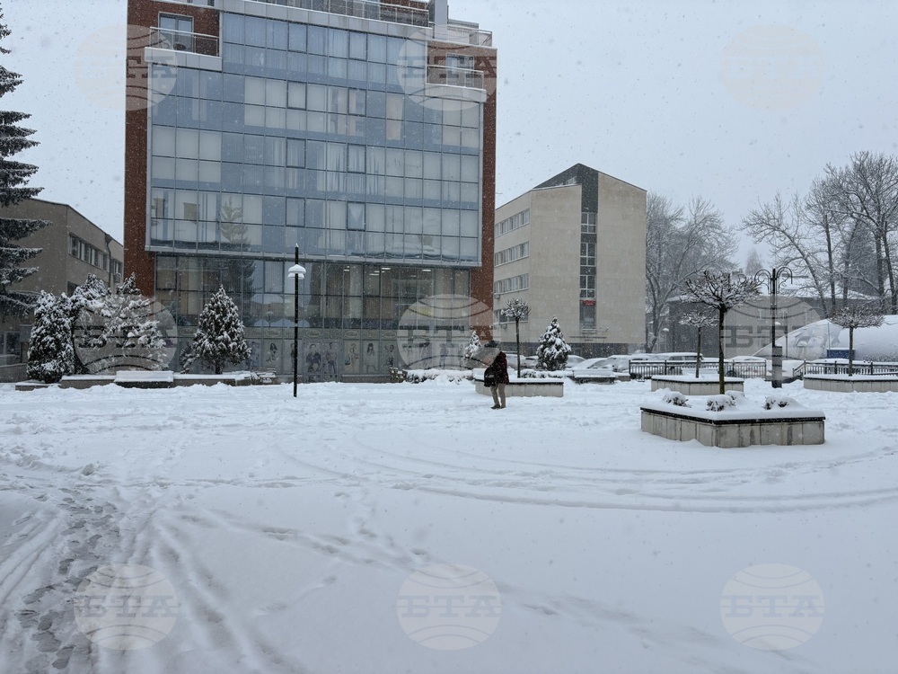 Самоков - зимна обстановка