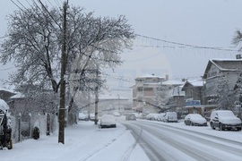 Самоков - зимна обстановка