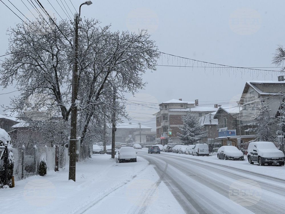 Самоков - зимна обстановка