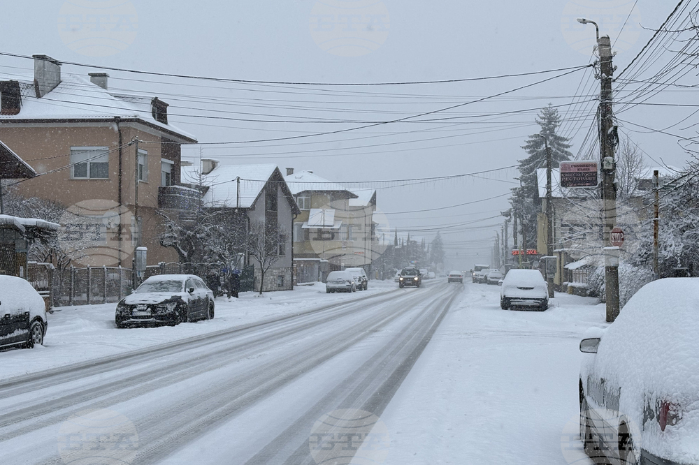 Самоков - зимна обстановка