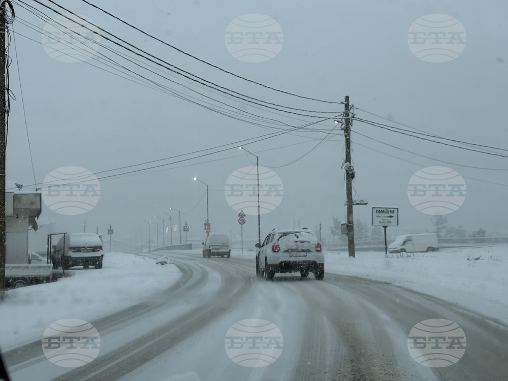 Самоков - зимна обстановка