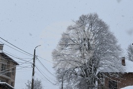 Самоков - зимна обстановка