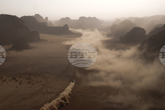 APTOPIX Saudi Arabia Dakar Rally