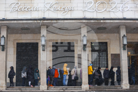 Столица - зимна обстановка