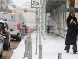 Столица - зимна обстановка