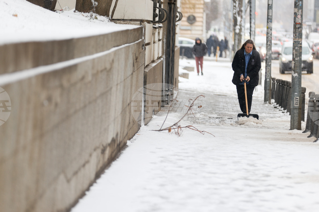 След първия снеговалеж са наложени 46 глоби на търговски обекти за непочистени тротоари, съобщиха от Столична община