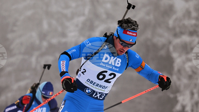 Томазо Джакомел спечели спринта при мъжете от Световната купа по биатлон в Оберхоф, Благой Тодев завърши в топ 50