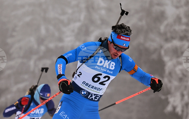 Томазо Джакомел спечели спринта при мъжете от Световната купа по биатлон в Оберхоф, Благой Тодев завърши в топ 50