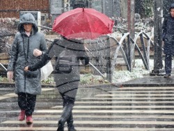 Румъния - Букурещ - зимна обстановка