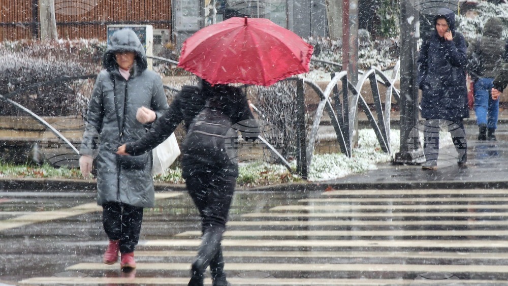 Румъния - Букурещ - зимна обстановка