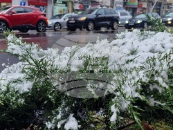 Румъния - Букурещ - зимна обстановка