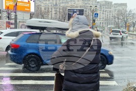 Румъния - Букурещ - зимна обстановка