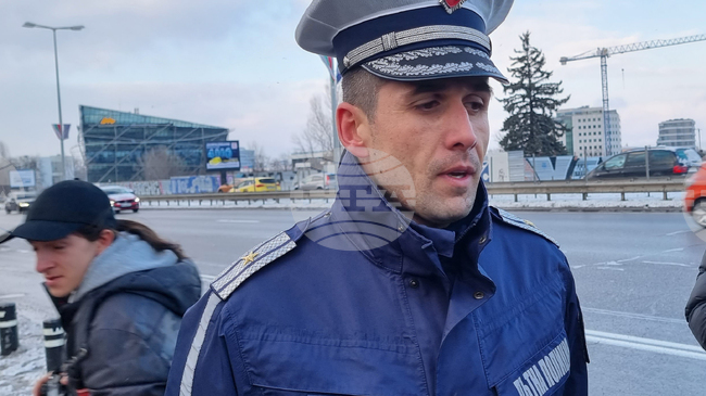 Регистрирани са 30 катастрофи в София днес, от „Пътна полиция“ поддържат постоянна връзка със службите за снегопочистване