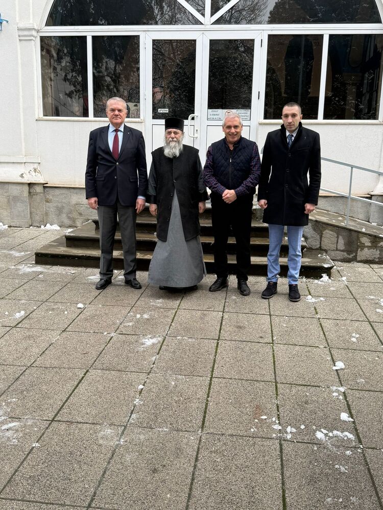 ПП АБВ: Румен Петков, заедно с координатора на "Левицата" за Плевен Иван Мандински, проведоха среща с плевенския митрополит Игнатий и кмета на град Пордим – Детелин Василев