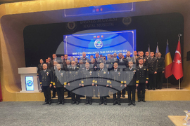 Турция - Истанбул - Противоминна военноморска група в Черно море „MCM BLACK SEA“ - командване - церемония