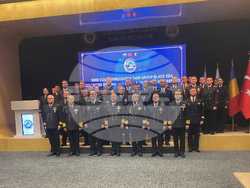 Турция - Истанбул - Противоминна военноморска група в Черно море „MCM BLACK SEA“ - командване - церемония