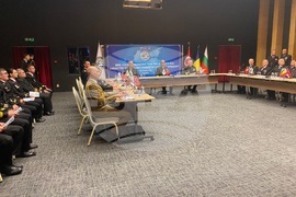 Турция - Истанбул - Противоминна военноморска група в Черно море „MCM BLACK SEA“ - командване - церемония