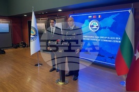 Турция - Истанбул - Противоминна военноморска група в Черно море „MCM BLACK SEA“ - командване - церемония