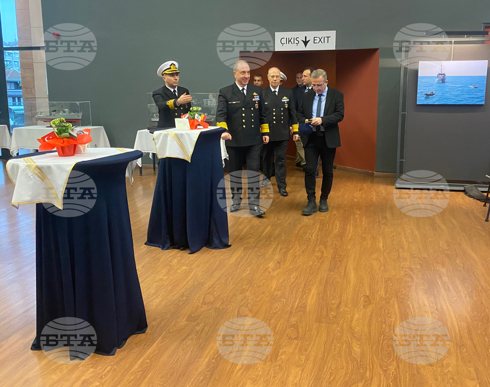 Турция - Истанбул - Противоминна военноморска група в Черно море „MCM BLACK SEA“ - командване - церемония