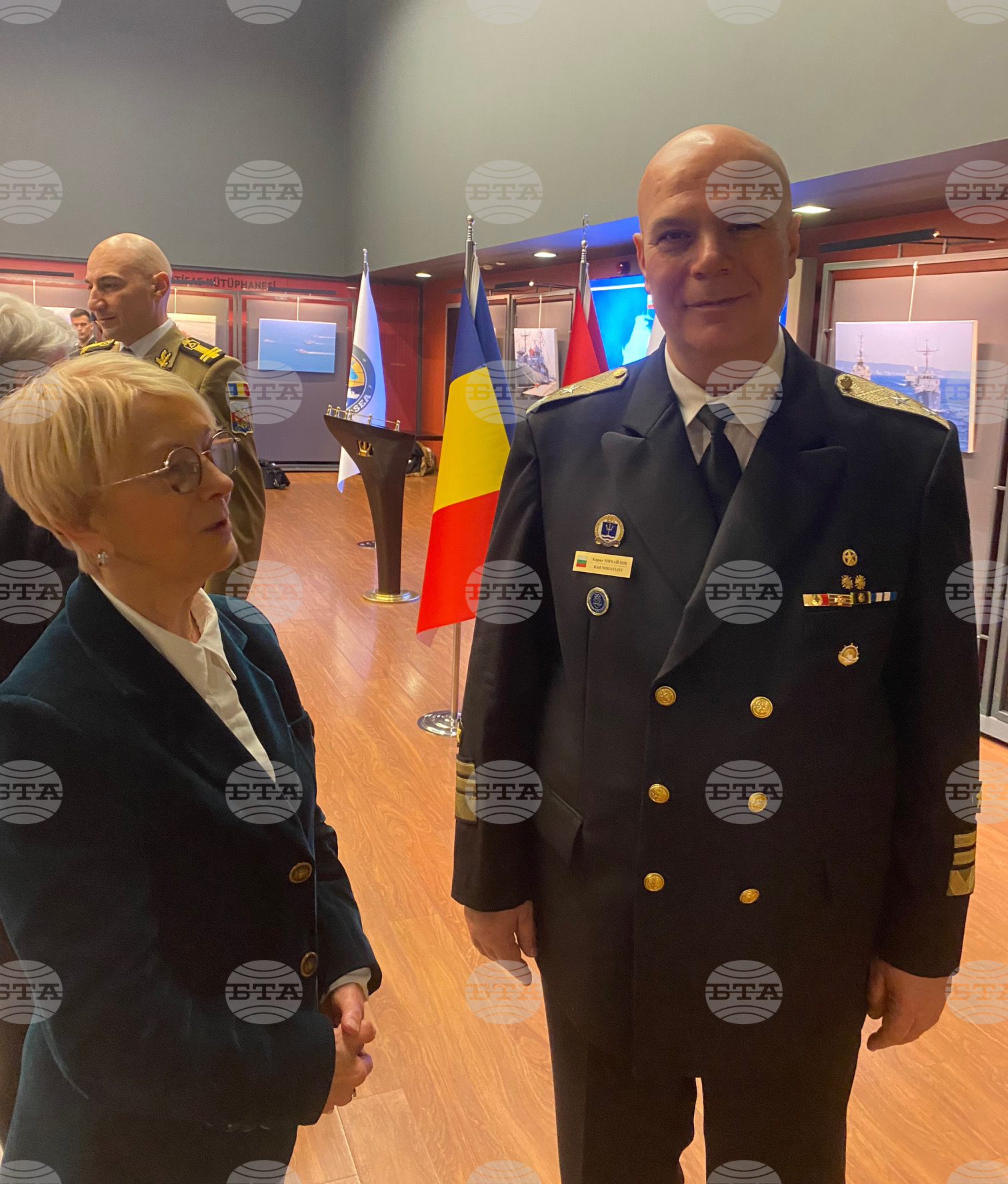 Турция - Истанбул - Противоминна военноморска група в Черно море „MCM BLACK SEA“ - командване - церемония