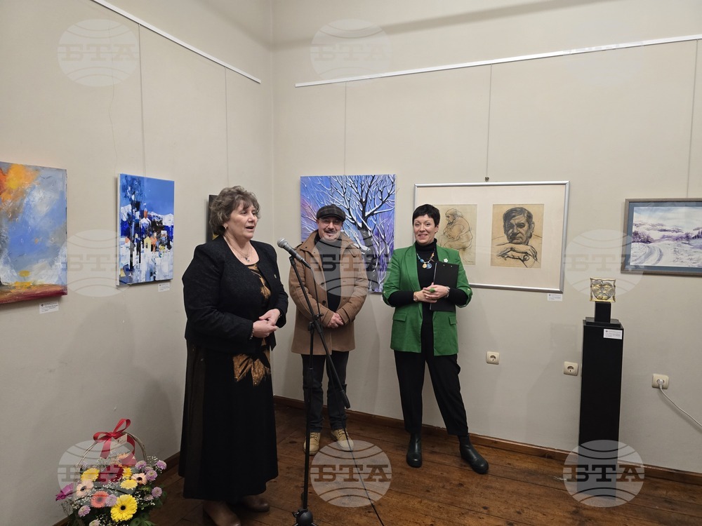 Изложбата „Нова година“ е първата проява на Дружеството на плевенските художници за 2026 г.