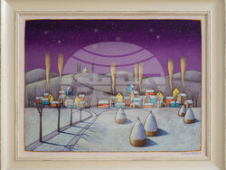 Творба от изложбата Wintertime. Снимка: Галерия „Париж“