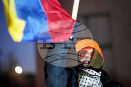 Slovenia Venezuela Protest