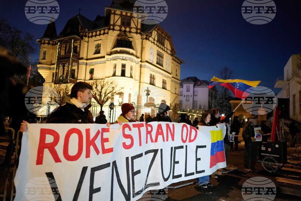 Slovenia Venezuela Protest