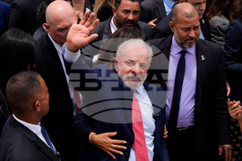 APTOPIX Brazil Anniversary