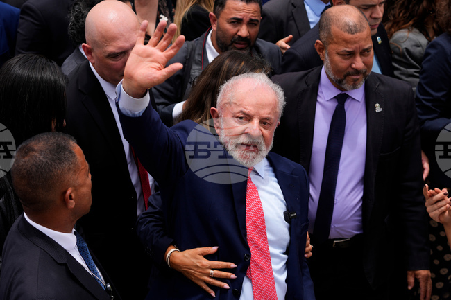 APTOPIX Brazil Anniversary