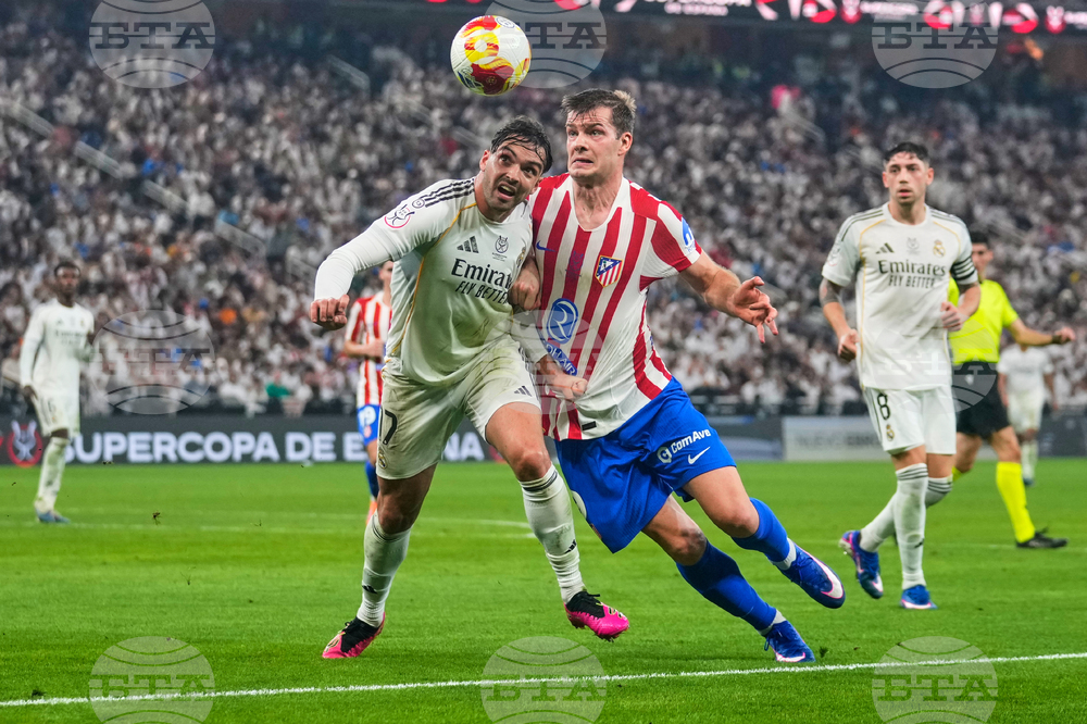 APTOPIX Saudi Spain Soccer Super Cup