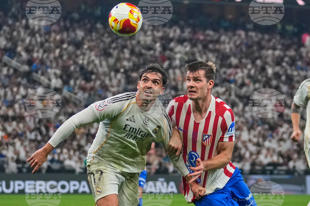 APTOPIX Saudi Spain Soccer Super Cup