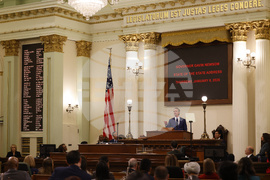 APTOPIX California State of the State Newsom