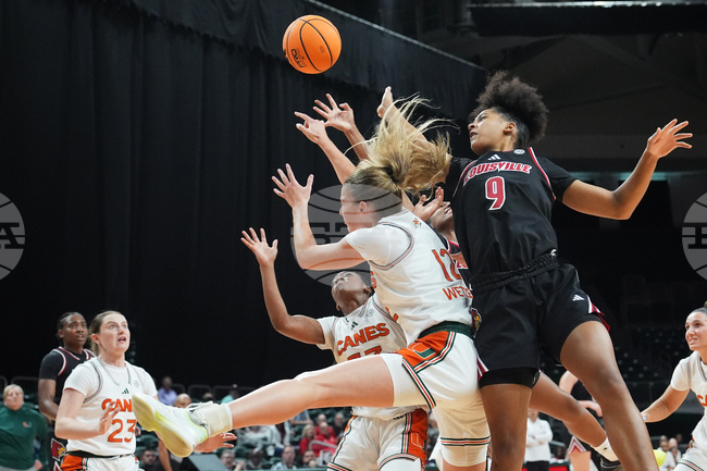 APTOPIX Louisville Miami Basketball