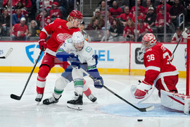 Canucks Red Wings Hockey