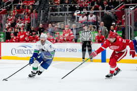 Canucks Red Wings Hockey