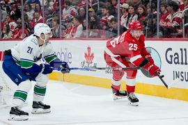 Canucks Red Wings Hockey