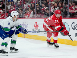 Canucks Red Wings Hockey