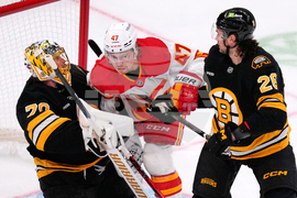 Flames Bruins Hockey