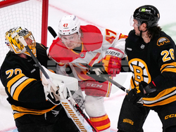 Flames Bruins Hockey