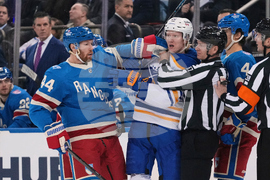 Sabres Rangers Hockey