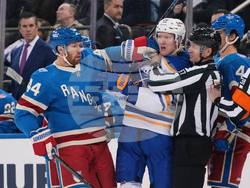 Sabres Rangers Hockey