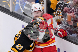 Flames Bruins Hockey