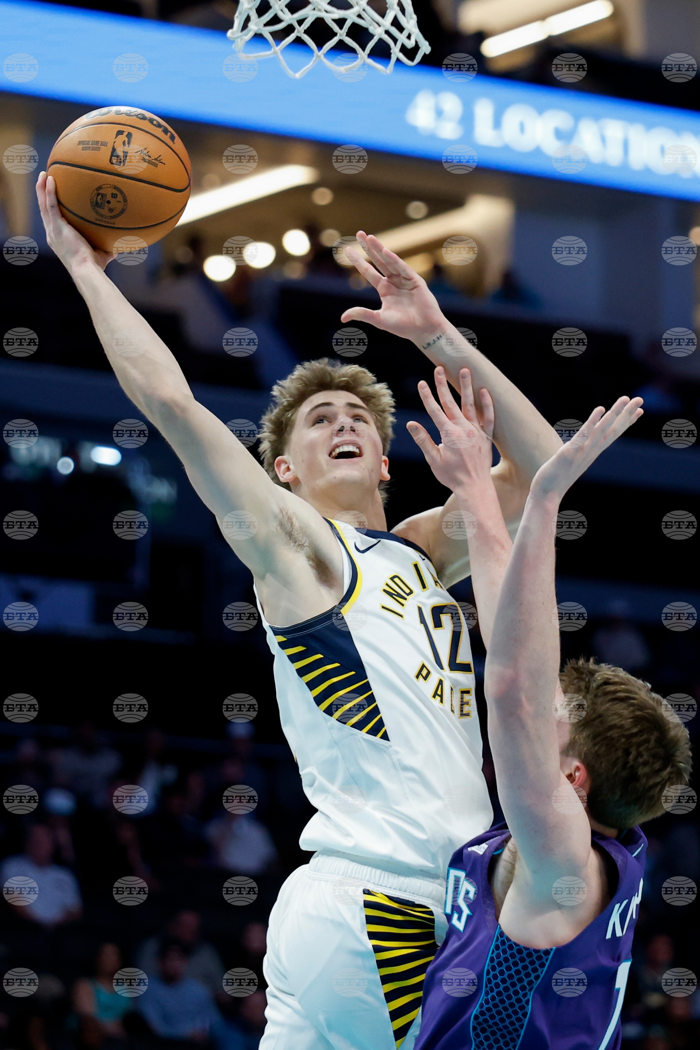 Pacers Hornets Basketball