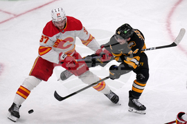 Flames Bruins Hockey