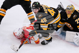 Flames Bruins Hockey