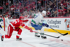 Canucks Red Wings Hockey